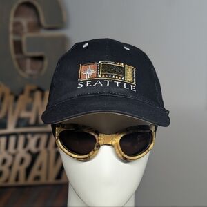 Seattle Vintage Embroidered Hat (OS)